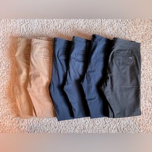 ✨6 Pairs!!! Mens Hollister Slim Straight Chinos